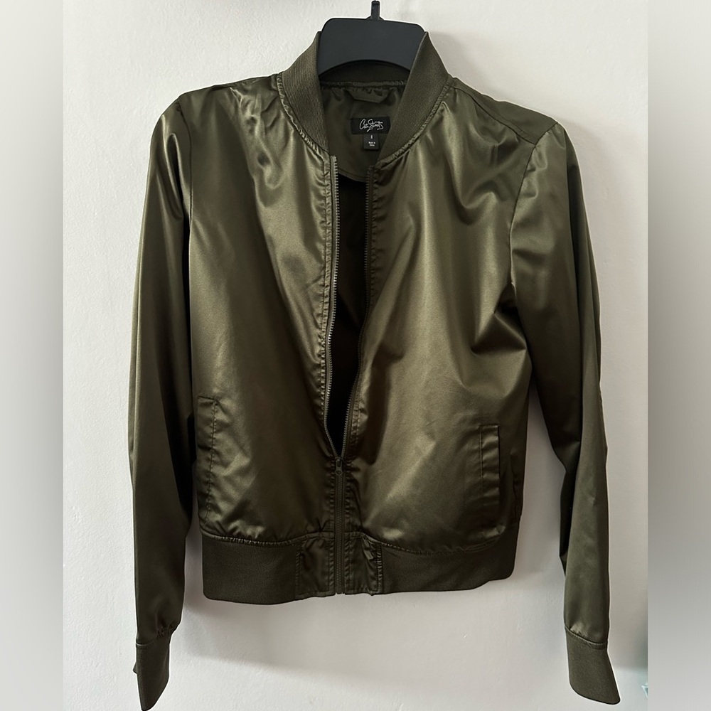 Army green jacket